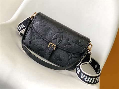 louis vuitton diane black|louis vuitton empreinte leather.